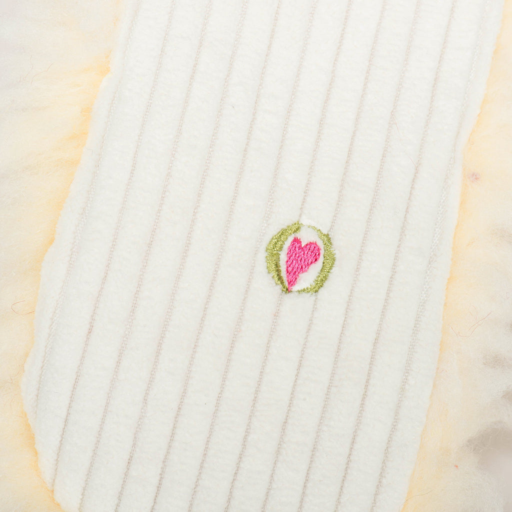 Louise Lamb Fluffer Long & Lovelie™ Durable Plush Dog Toy by HuggleHounds
