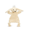 Bobbi Bunny HuggleFlatties™ Durable Plush Dog Toy by HuggleHounds
