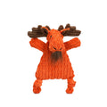 Morris Moose HuggleFlatties™ Durable Plush Dog Toy by HuggleHounds