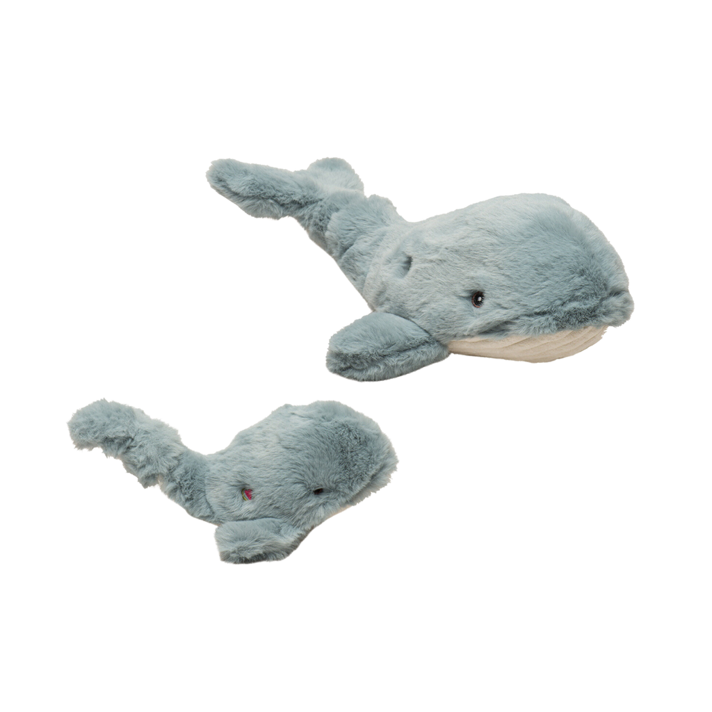Mobie Whale Knottie® Plush Dog Toy by HuggleHounds