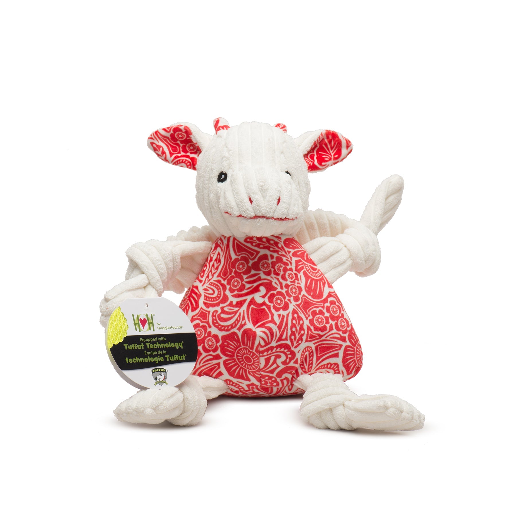 Lucky Dragon Knottie® Plush Dog Toy by HuggleHounds