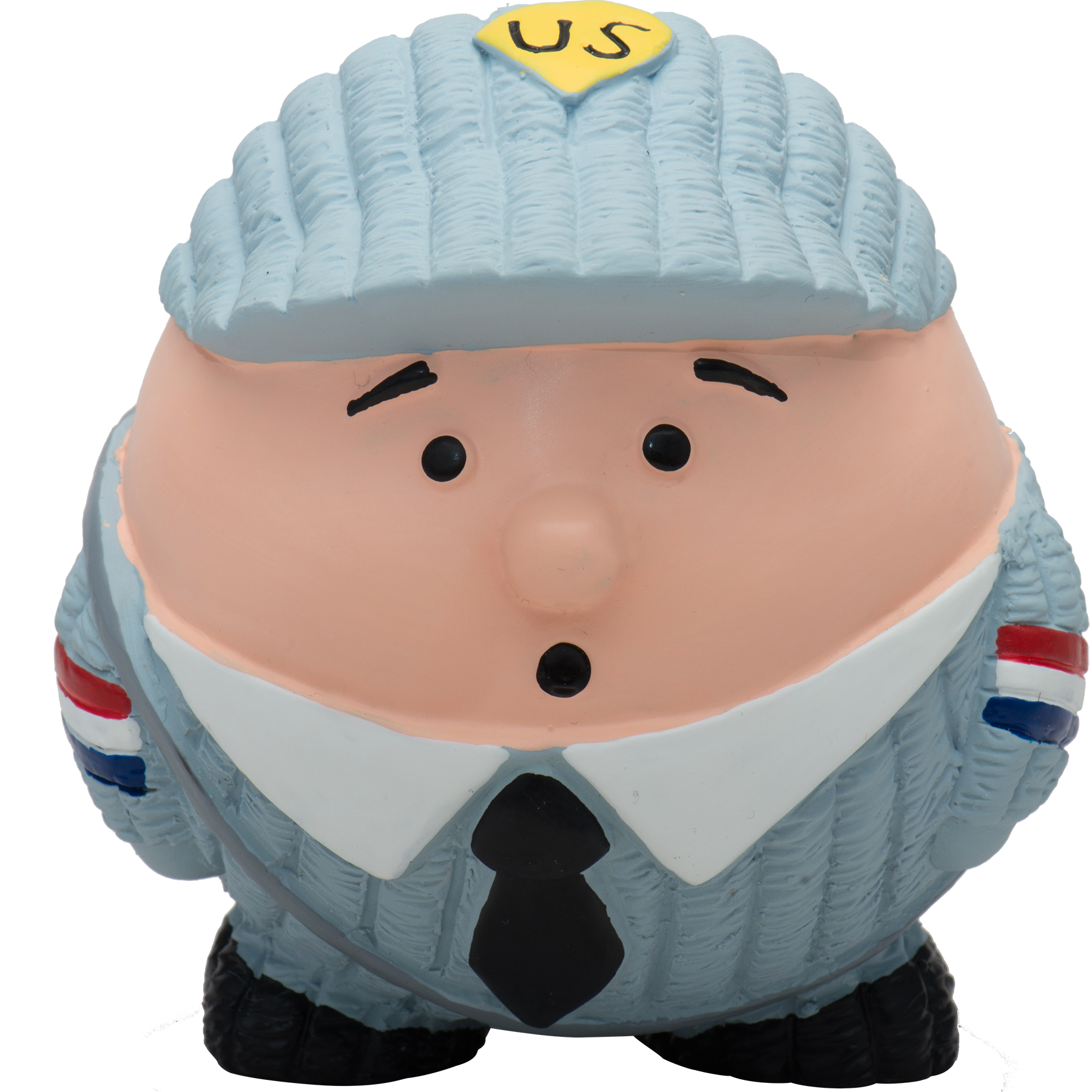 Matty Mail Carrier Ruff-Tex® Latex Ball Dog Toy, Large by HuggleHounds