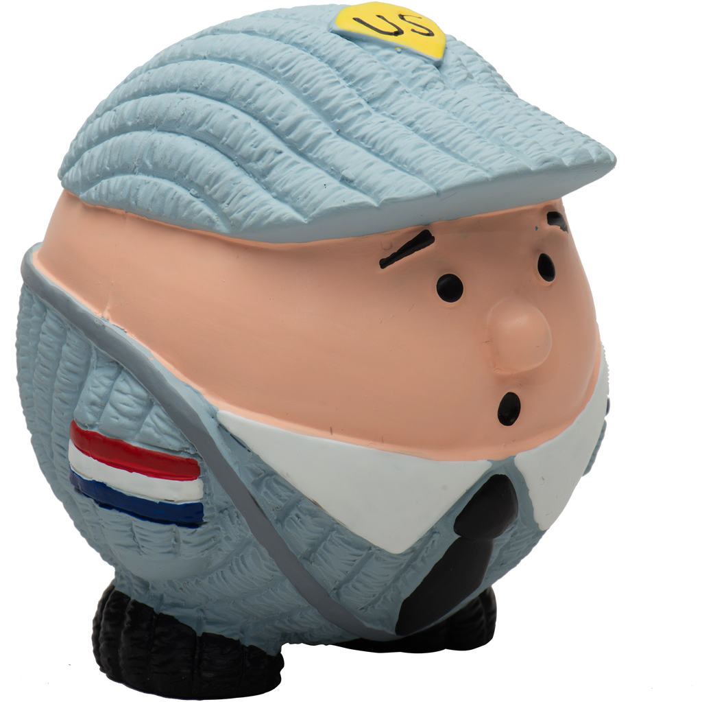 Matty Mail Carrier Ruff-Tex® Latex Ball Dog Toy, Large by HuggleHounds