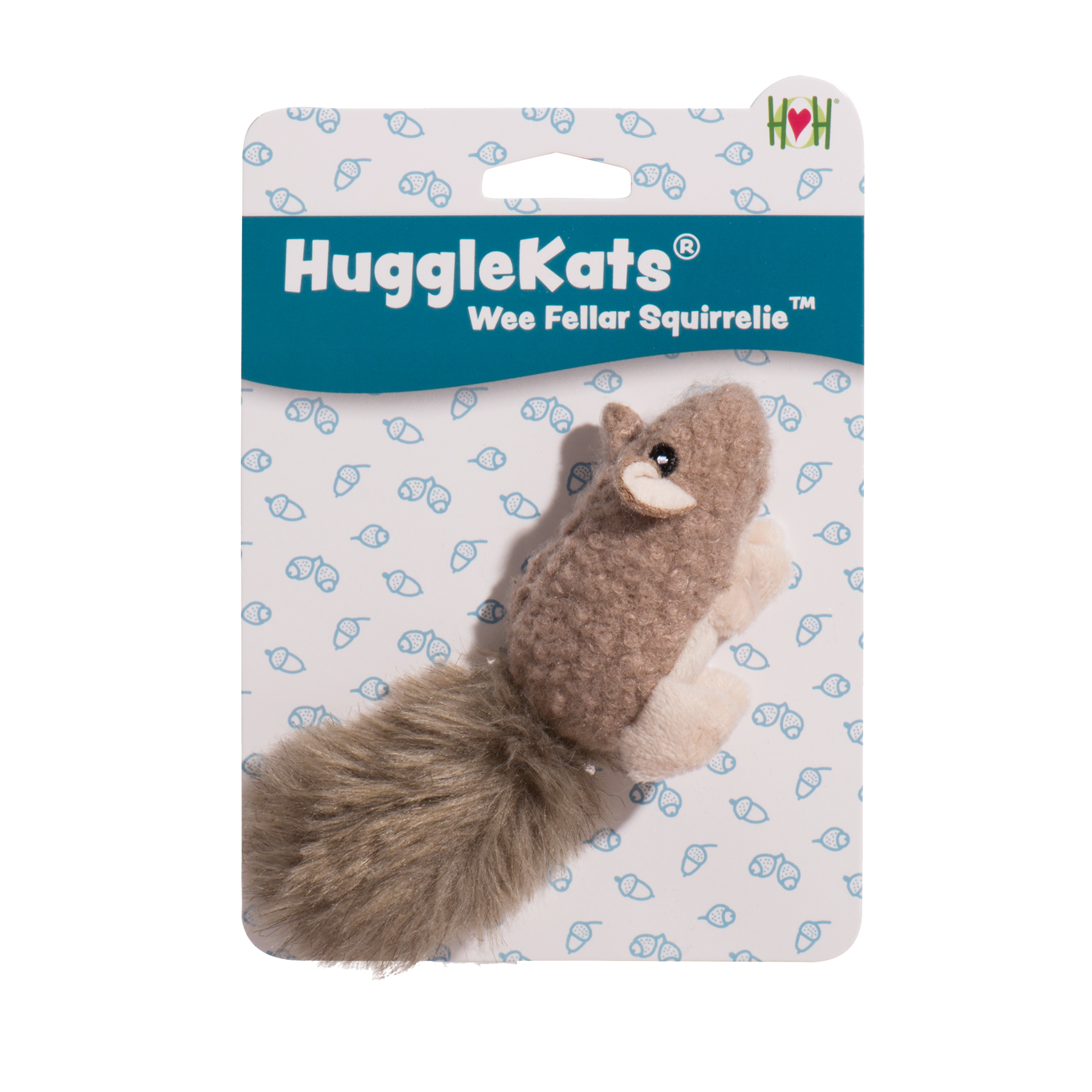 HuggleKats® Wee Fellar Squirrelie Cat Toy by HuggleHounds
