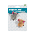 HuggleKats® Wee Squooshie™ Mice Cat Toys, 2 Pack by HuggleHounds