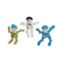 Wee Huggles® Assorted Dog People™ Plush Dog Toys, 3 Pack by HuggleHounds