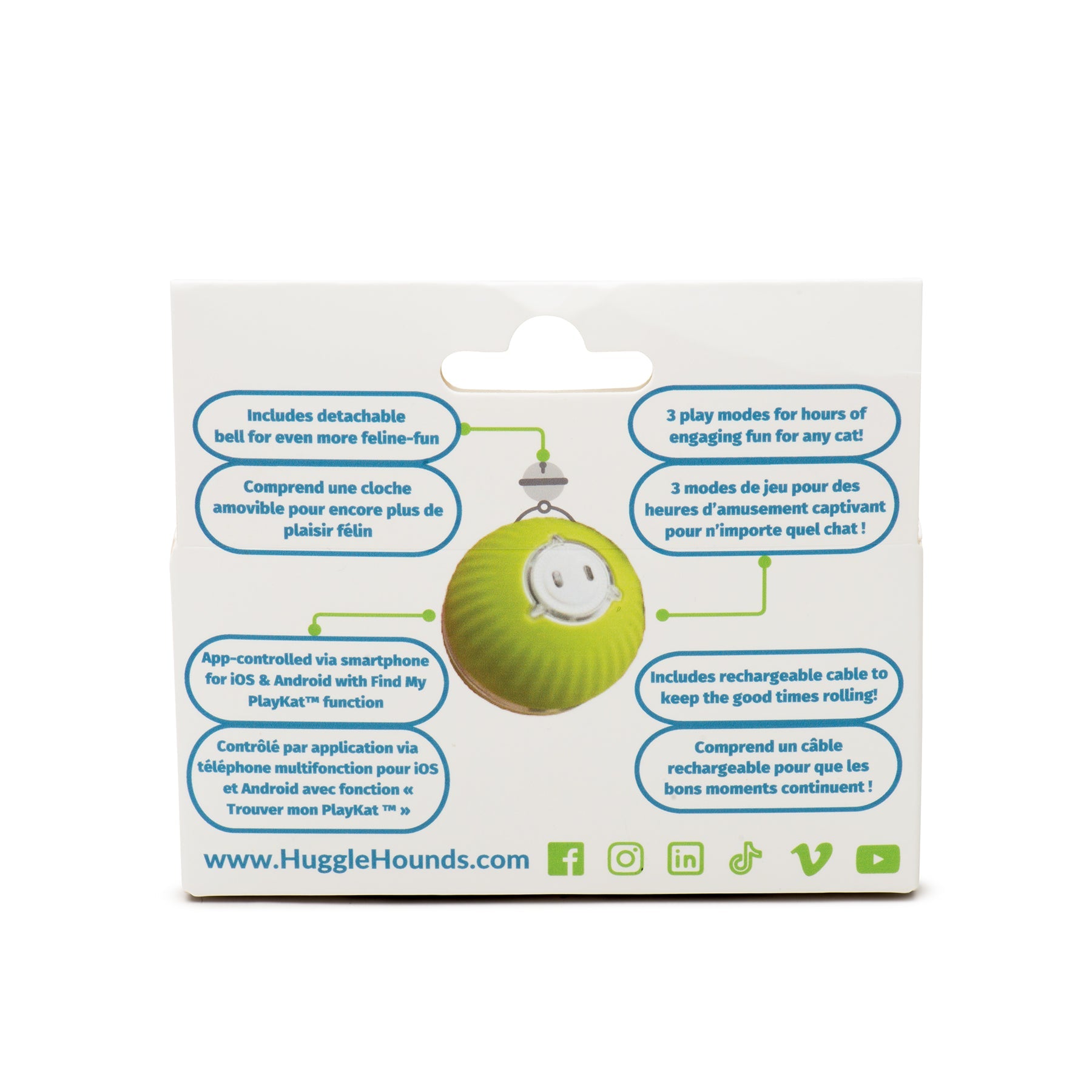 HuggleKats® PlayKat® Interactive Cat Toy by HuggleHounds