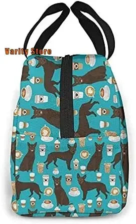 Lunch Bag Cute Dogs Lunch Box Insulated Bag by Love My Pet