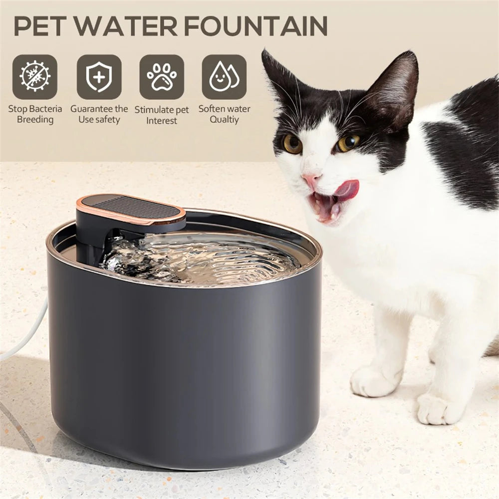 Automatic Pet Drinking Fountain Intelligent Water Dispenser 3L by Love My Pet