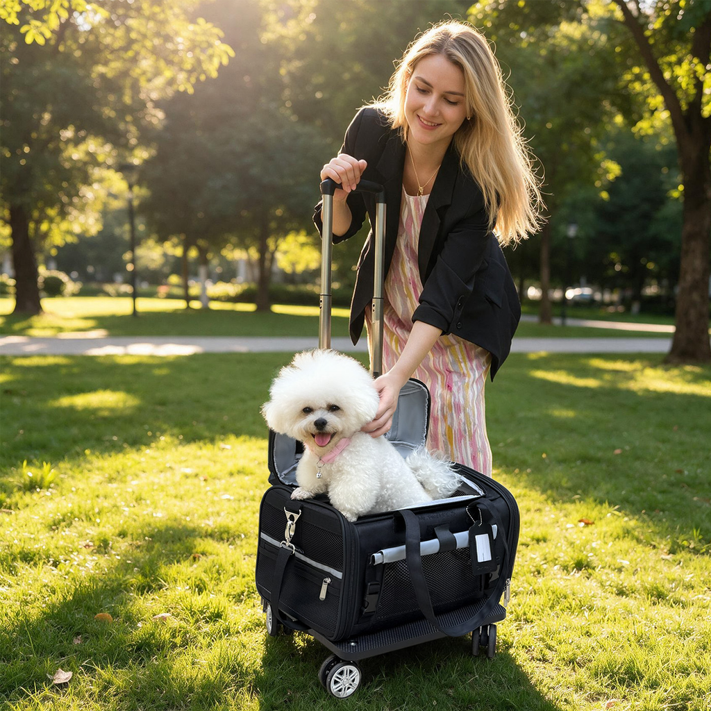 Mr. Peanut's Gold Series Expandable V3.0 Pet Carrier - Updated Model Landing 9/15 by Mr. Peanut's Pet Carriers