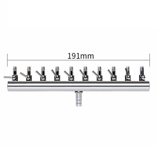 Air Splitter Valve Aquarium Fish Tank 2/4/6/ Way by Love My Pet