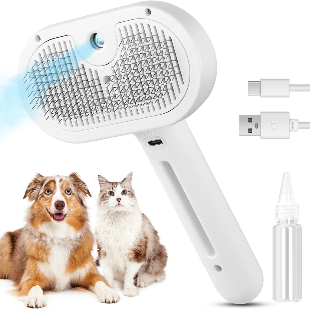 3 In 1 Cat Steam Brush by Amazing Pet Bargains