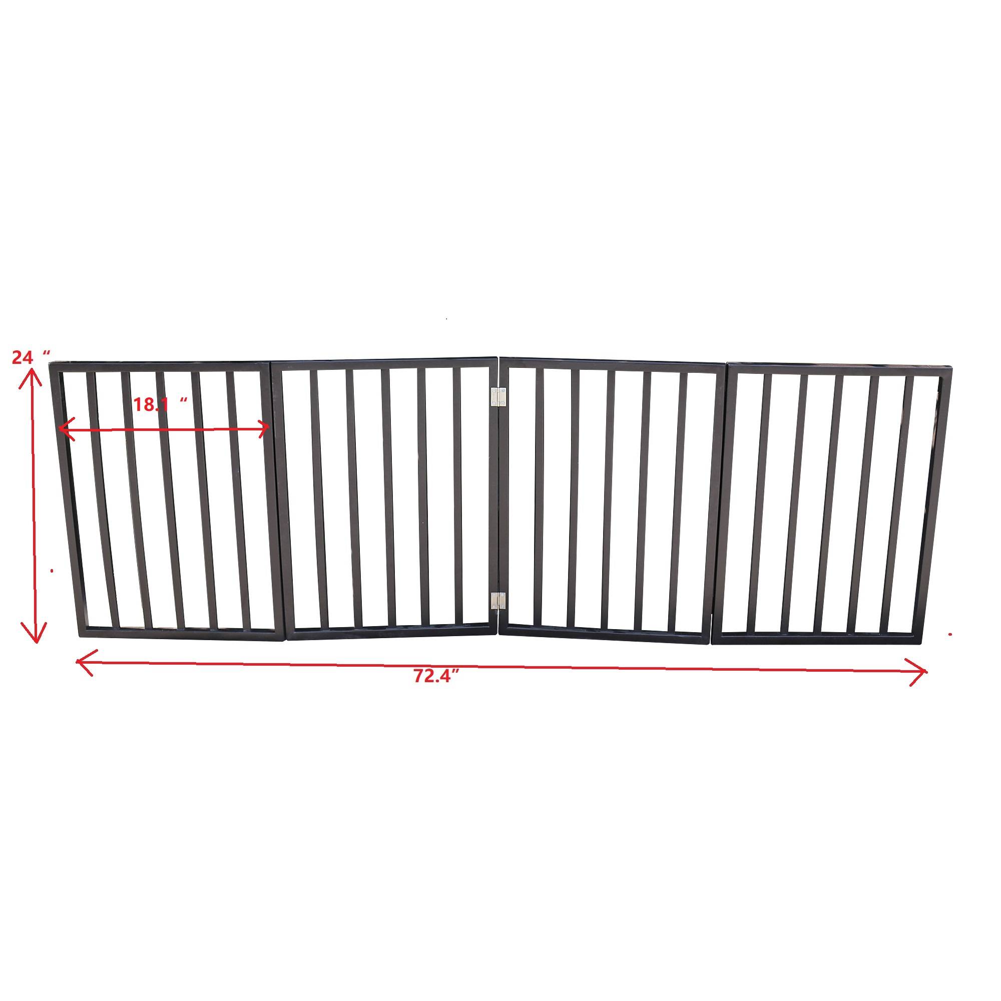Pet Gate - Dog Gate For Doorways, Stairs, Folding