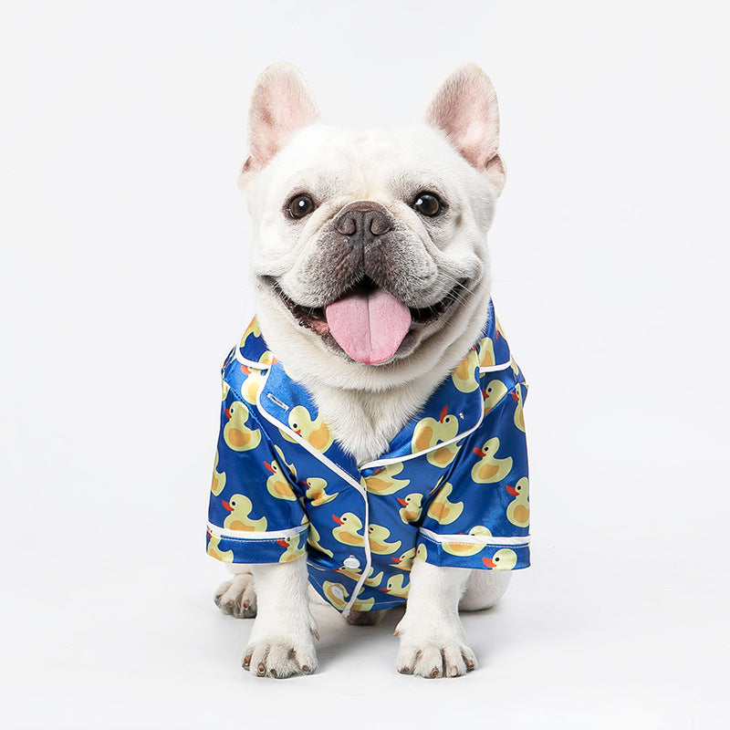Pet Silk Duck Pajamas by Furr Baby Gifts