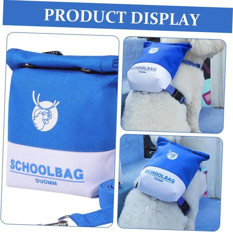 Pet Self Backpack Rucksack Small Dog Bag Dog Polyester Puppy Travel Strap by Love My Pet