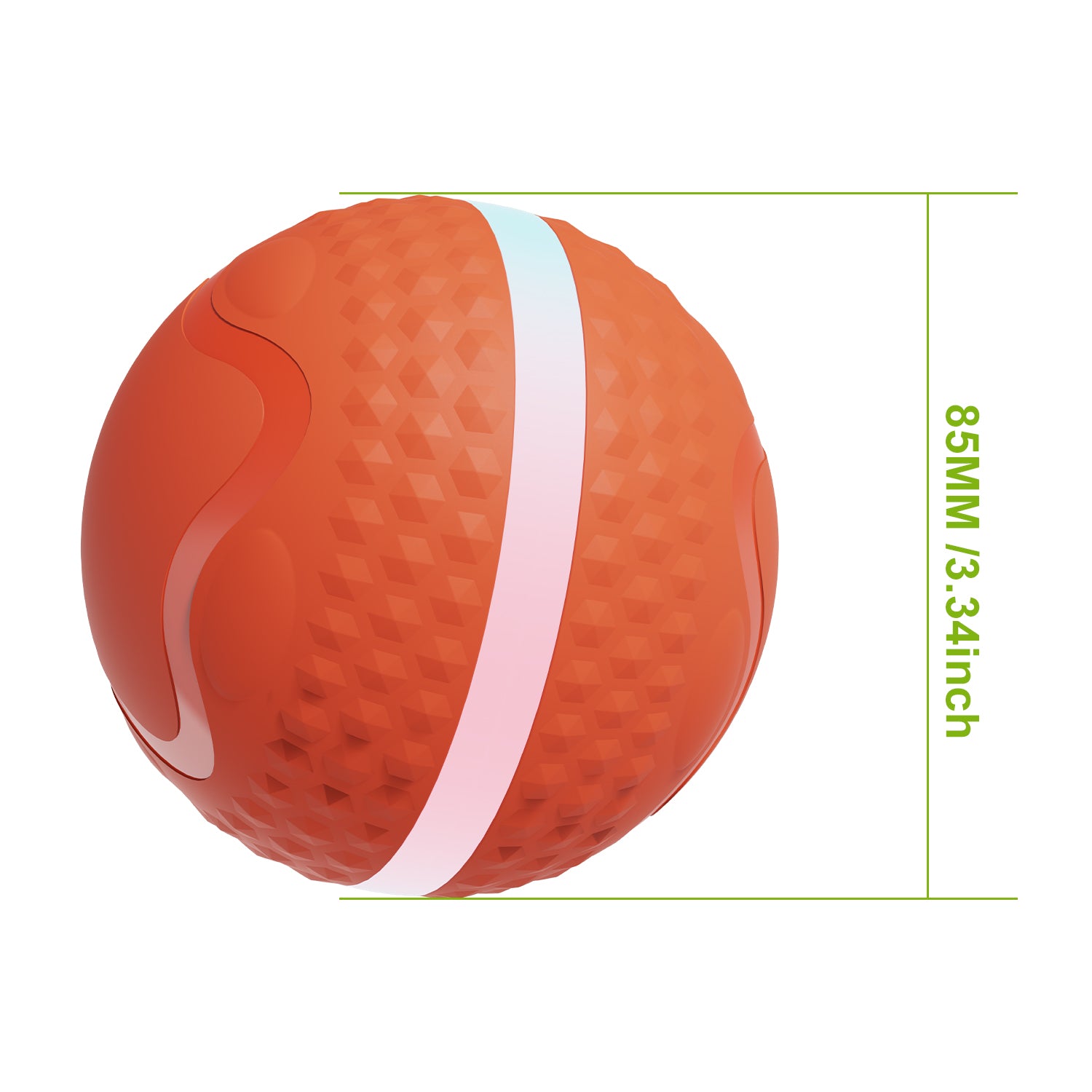 Smart Interactive Dog Toys, Automatic Moving Ball With Lighting Modes. by Love My Pet