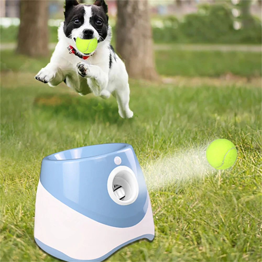 Automatic Tennis Ball Launcher by Love My Pet