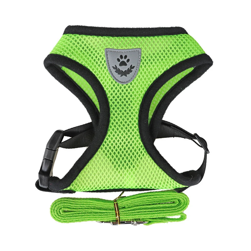 Pet Harness Adjustable Breathable Harnesses, Reflective by Love My Pet