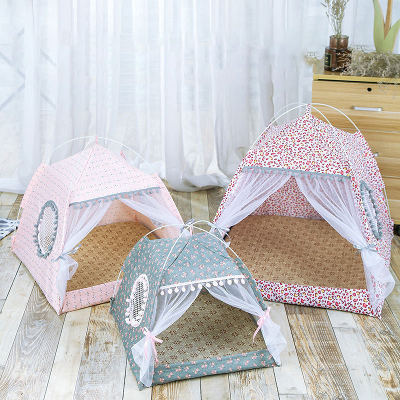 Comfy Calming Pet Tent Bed for Small Dogs and Cats by Furr Baby Gifts