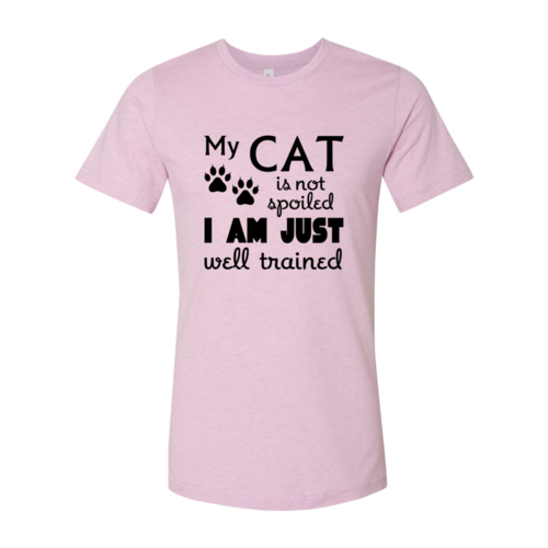My Cat Is Not Spoiled T-Shirt by Furr Baby Gifts