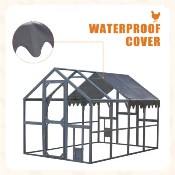 Outdoor Chicken Enclosure by Amazing Pet Bargains