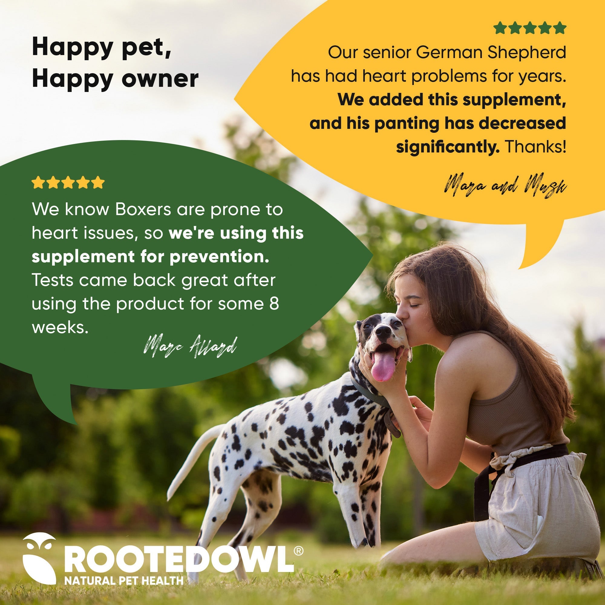 Cardio Support by Rooted Owl Pet Supplements