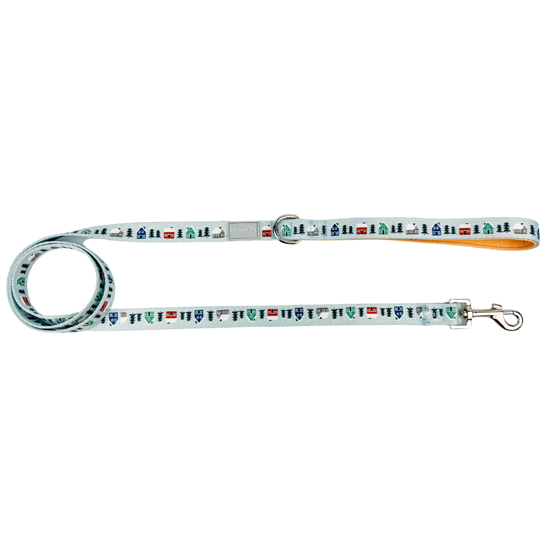 Snowy Slopes Leash by EverWoof