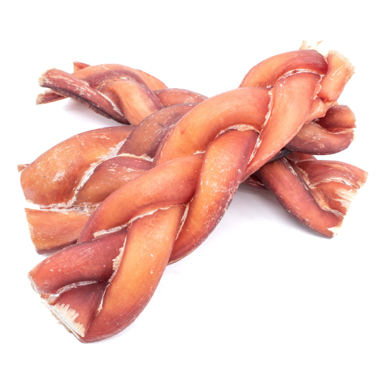 6 Inch Thick Braided Bully Stick by Bully Bunches
