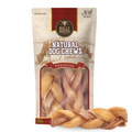 6 Inch Monster Braided Bully Stick by Bully Bunches