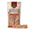 6 Inch Thick Braided Bully Stick by Bully Bunches