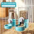 Hanging Water And Food Dispenser by Love My Pet