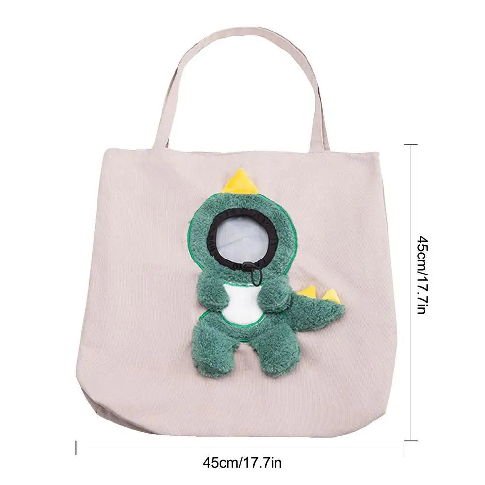 Cute Pet Shoulder Carrying Bag With Adjustable Hole by Love My Pet