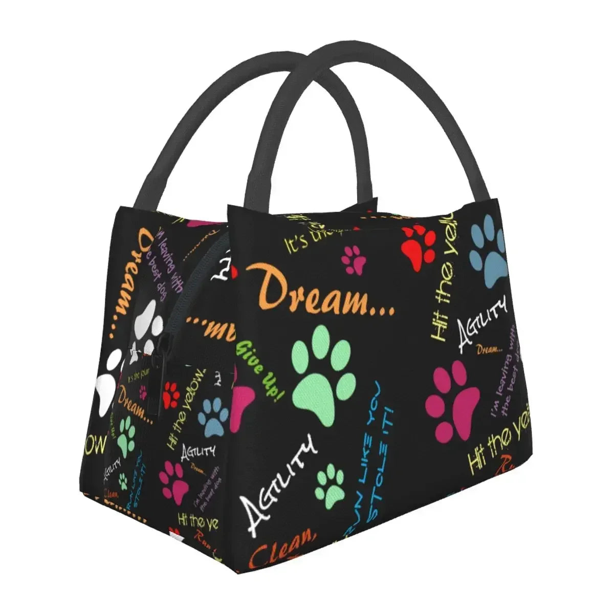 Colorful Dog Lunch Cooler Bag , variety by Love My Pet