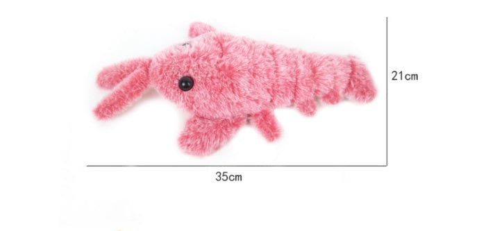Pet Toys Electric Jumping Shrimp USB Charging by Amazing Pet Bargains