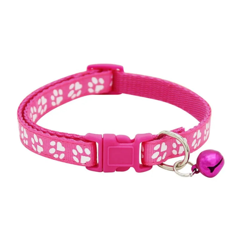 Pet Collars Adjustable With Bell by Love My Pet