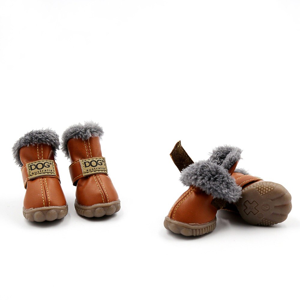 Dog Australia Waterproof Fleece-Lined Warm Dog Snow Boots by Furr Baby Gifts