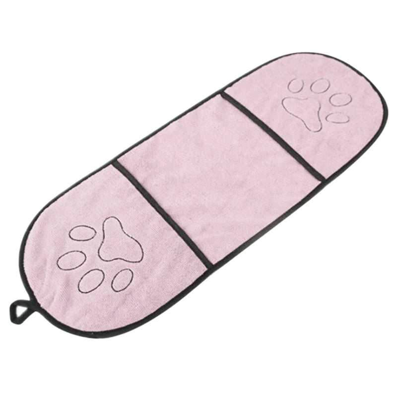 Pet Dog Bath Towel, Microfiber Ultra-Absorbent by Love My Pet