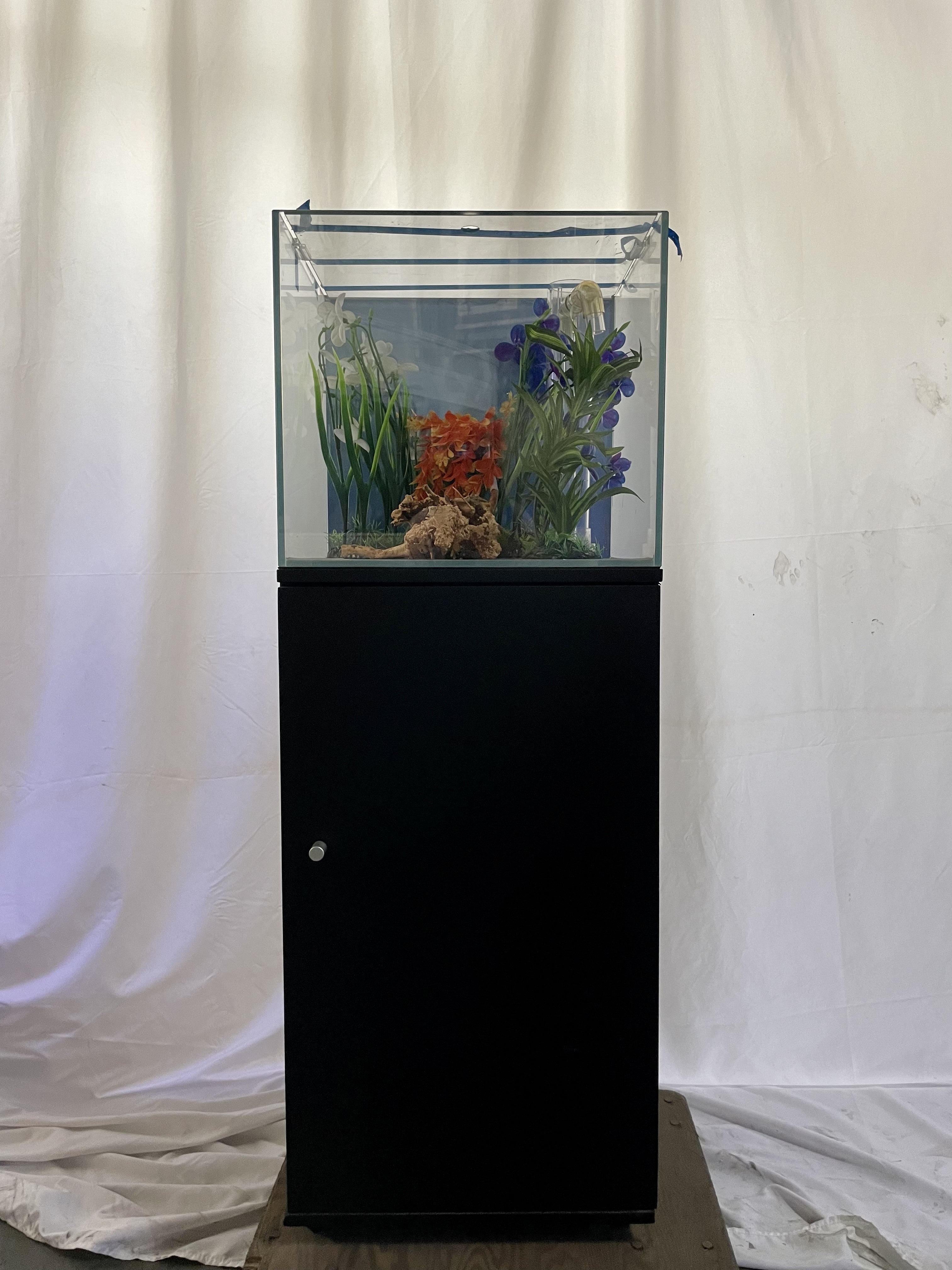 ULTRA CLEAR GLASS - 18 gallon cube fish tank aquarium full setup w/ filtration by Northeast Aquariums LLC