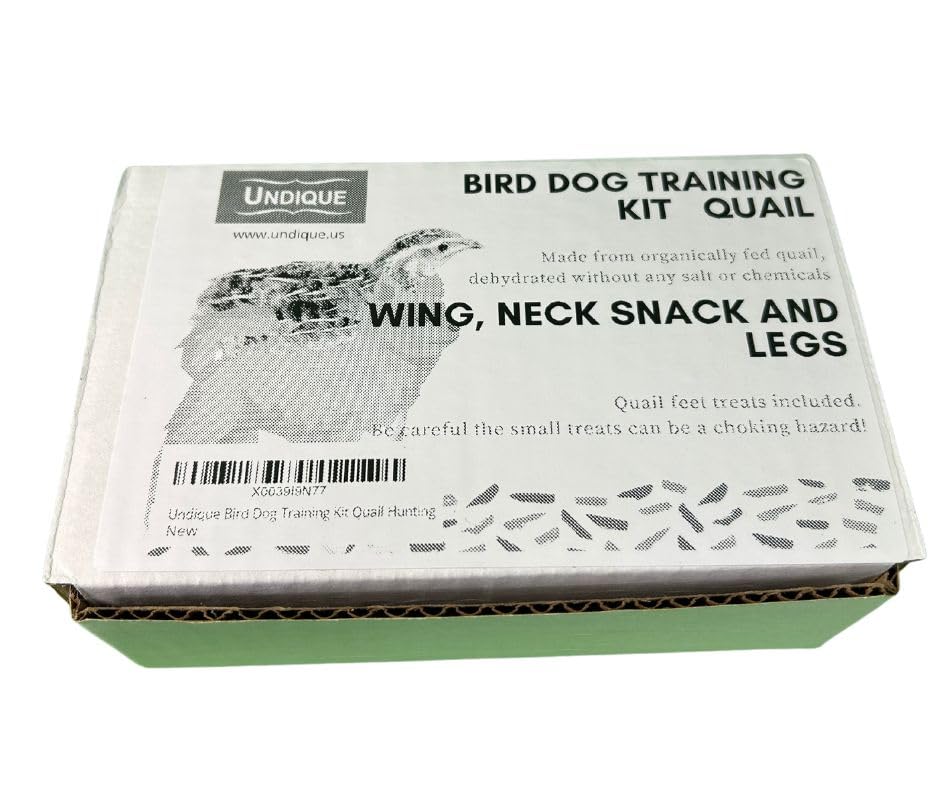 Quail Wing Dog Training Kit - Nutritious Dog Treats and Quail Wing for Effective Dog Training Sessions - Reinforce Positive Behaviors with Training Treats - Not Suitable for Small Breeds by Quailz.com by Undique LLC