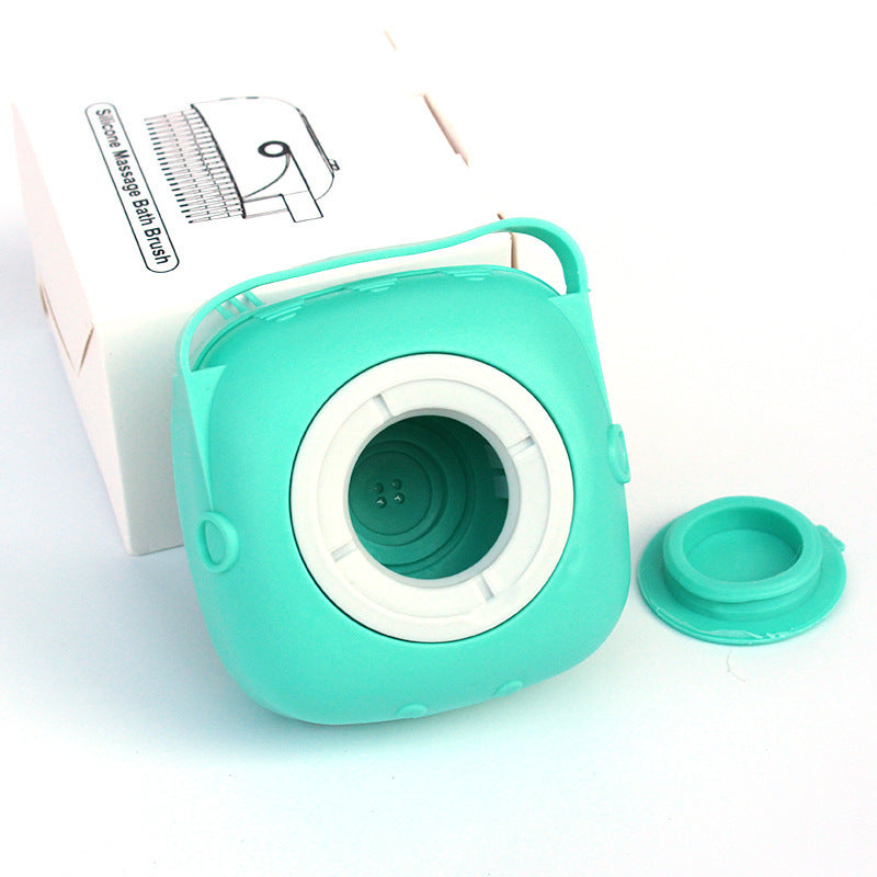 Silicone Dog Bath Massage Grooming Brush