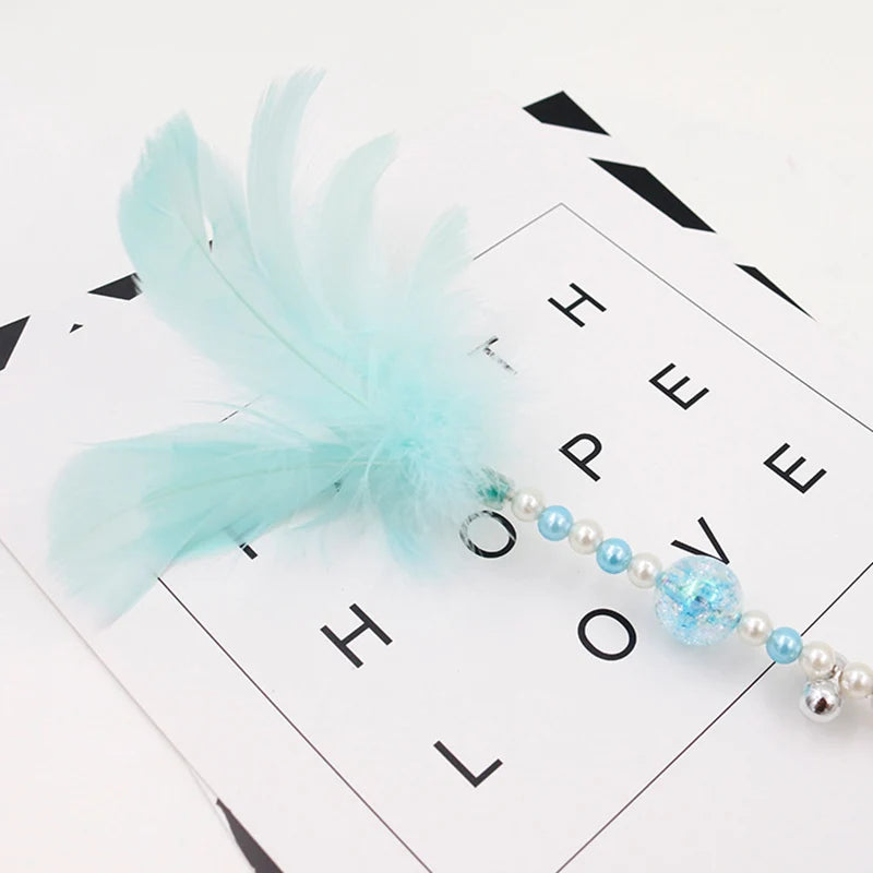 Interactive Cat Toy Feather Bird with Multiple Options by Love My Pet