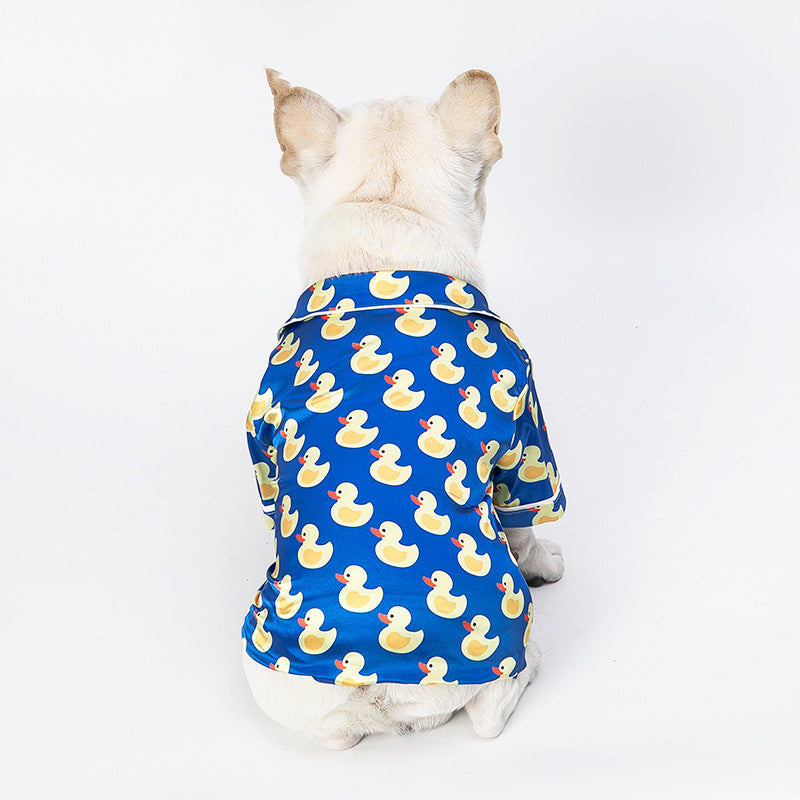 Pet Silk Duck Pajamas by Furr Baby Gifts