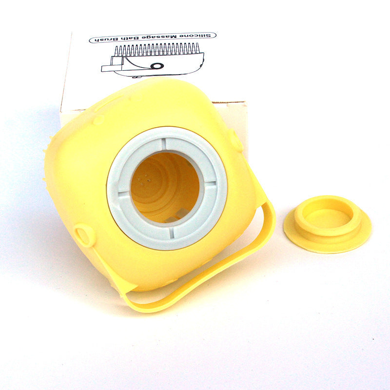 Silicone Dog Bath Massage Grooming Brush