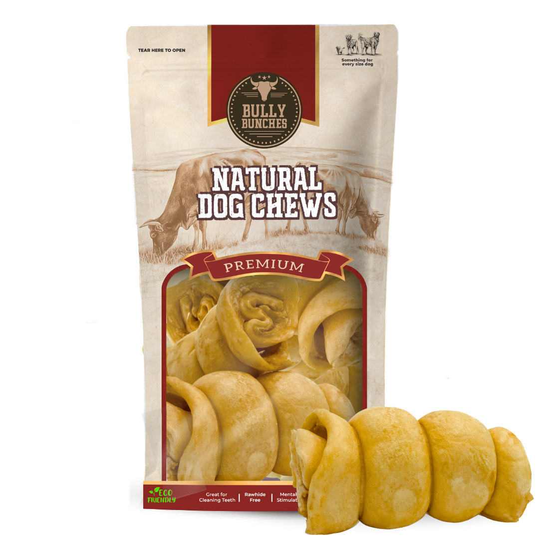 5-6 Inch Peanut Butter Cheek Roll by Bully Bunches