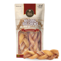 6 Inch Monster Braided Bully Stick by Bully Bunches