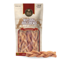 6 Inch Standard Braided Bully Stick by Bully Bunches