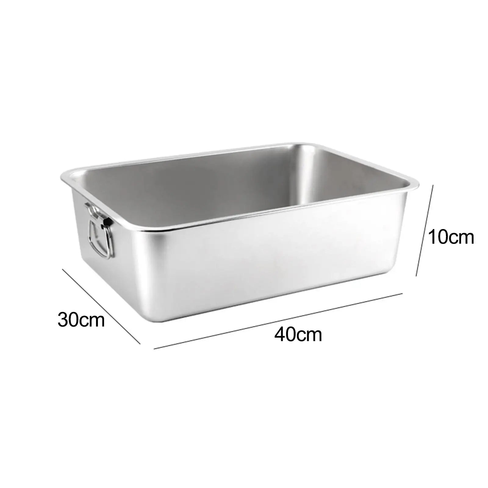 Stainless Steel Cat Litter Box by Love My Pet