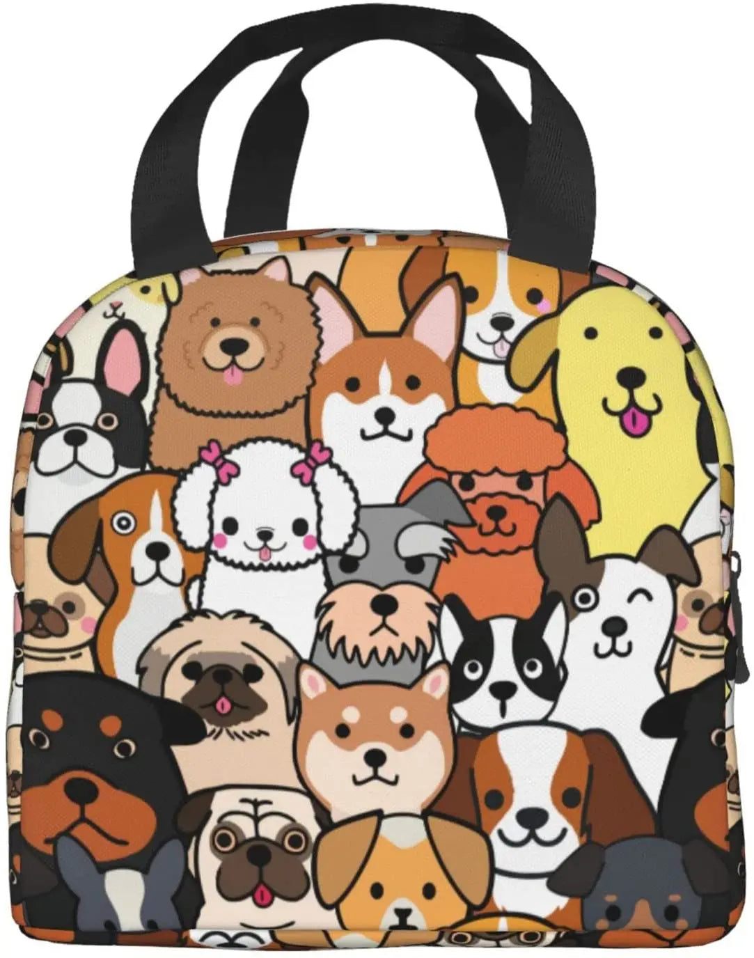 Cartoon Dog Anime Lunch Bag by Love My Pet
