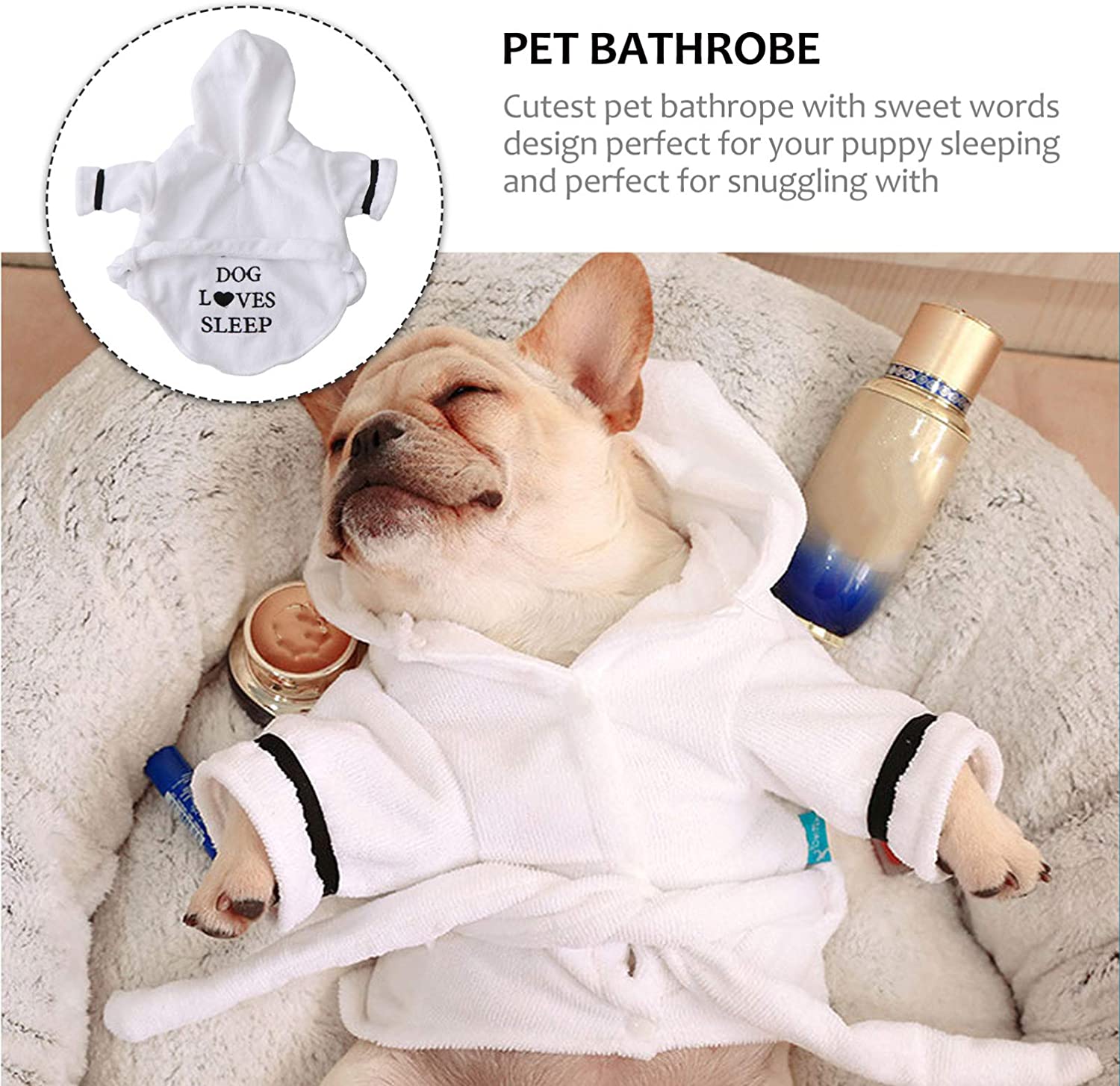 Bath Robe with Hood by Furr Baby Gifts