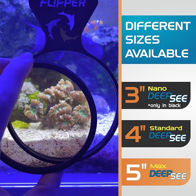 DeepSee Viewer Clear Max 5" - Orange Filter by Flipper Aquarium Products